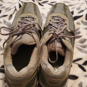 Nike Olive and Gray Athletic Shoes
